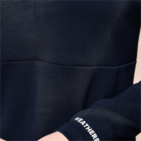 2025 Weatherbeeta Mujeres Cobre 1/2 Zip Manga Larga Capa Intermedia 1028842 - Navy